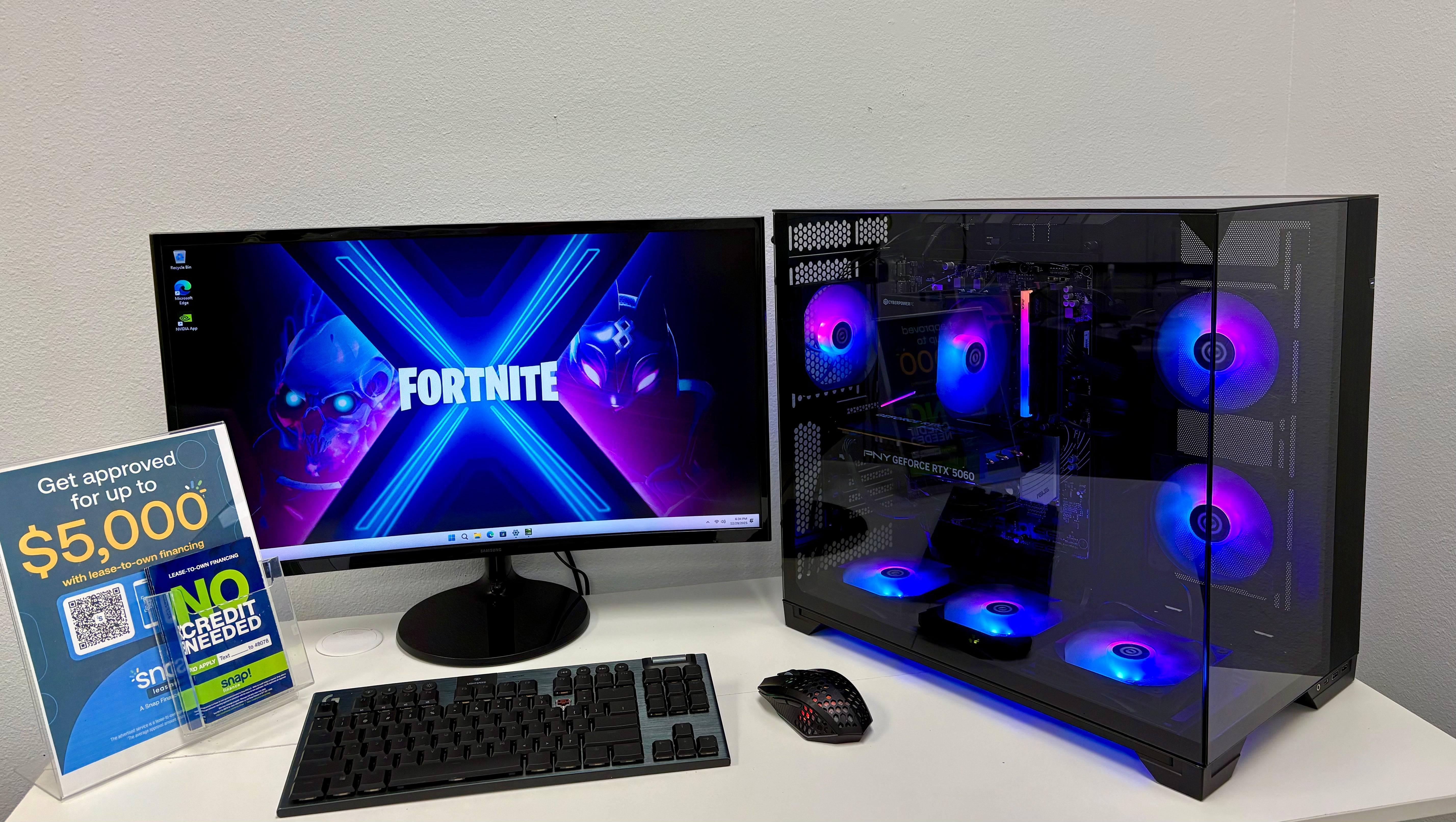 Gaming PC Ryzen 5/16GB RAM/1TB RTX 5060 GPU